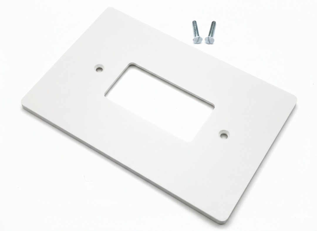 GFCI Outlet / Decora Rocker Light Switch Cover | 4x6 inch 2 Oversize Electrical Wall Cover Plate Extra Large Jumbo GFCI Receptacle Outlet Rocker Decora Paddle Switch 1 Gang