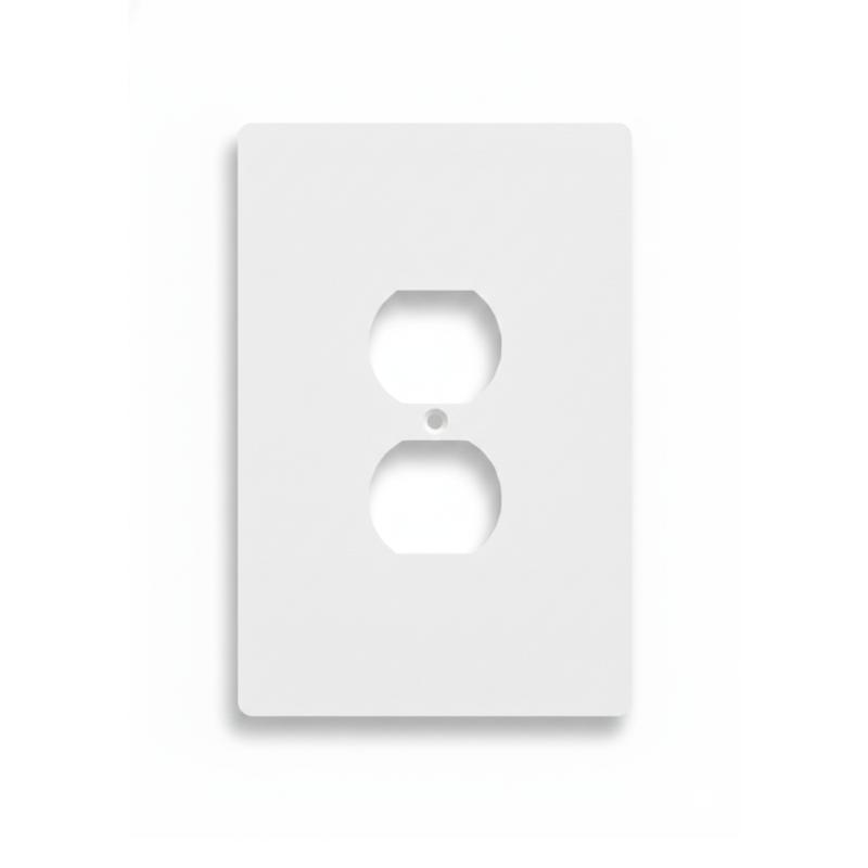 Duplex Electric Outlet Wall Plate, 4x6 inch 1 Jumbo Electric Wall Plate
