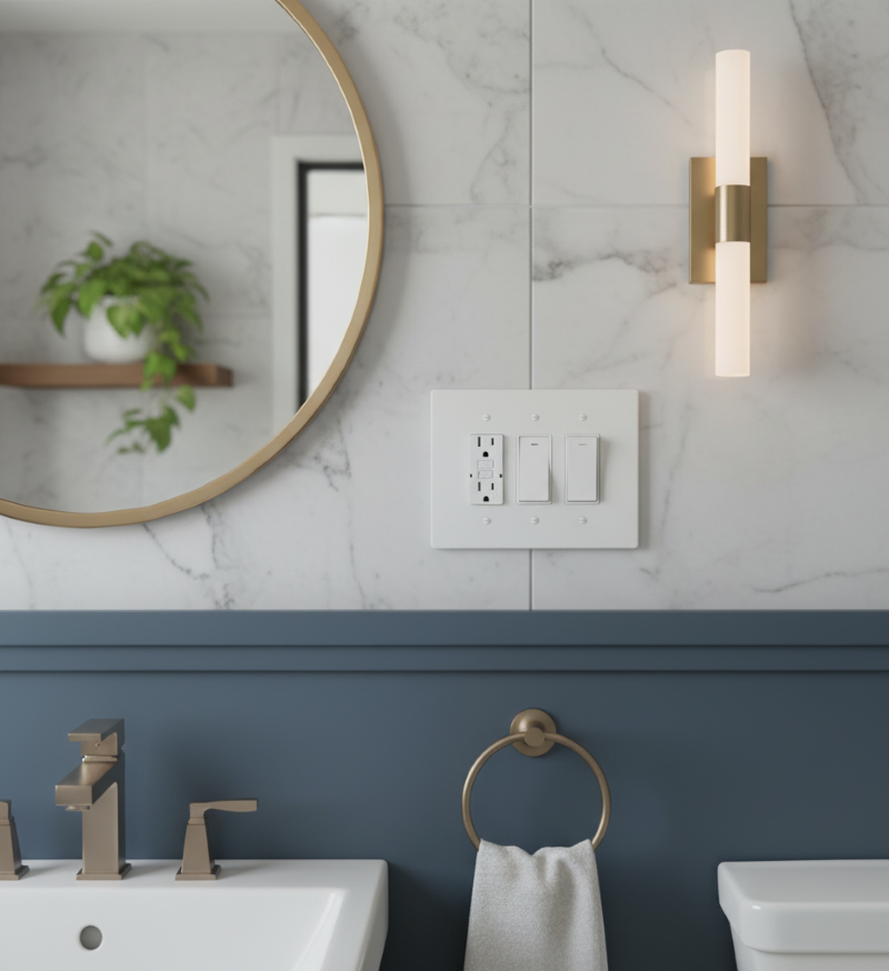 About Oversized Electrical Wall Cover Plate Extra Large Jumbo GFCI Receptacle Outlet Rocker Decora Paddle Switch 3 Gang
