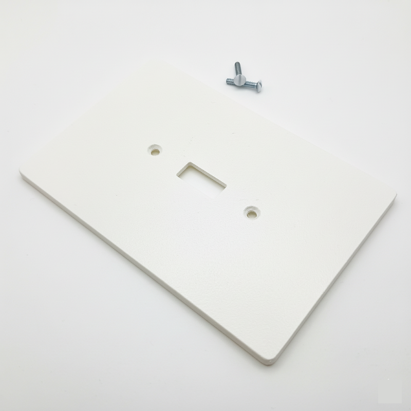 Toggle Light Switch Cover, 4x6 inch 2 Oversize Electrical Wall Cover Plate Extra Large Jumbo Toggle Flip Light Switch 1 Gang