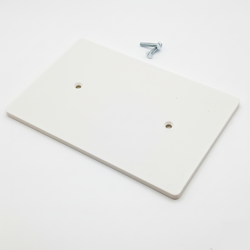 Blank Electric Wall Plate, 4x6 inch 2 Oversize Electrical Wall Cover Plate Extra Large Jumbo Blank 1 Gang