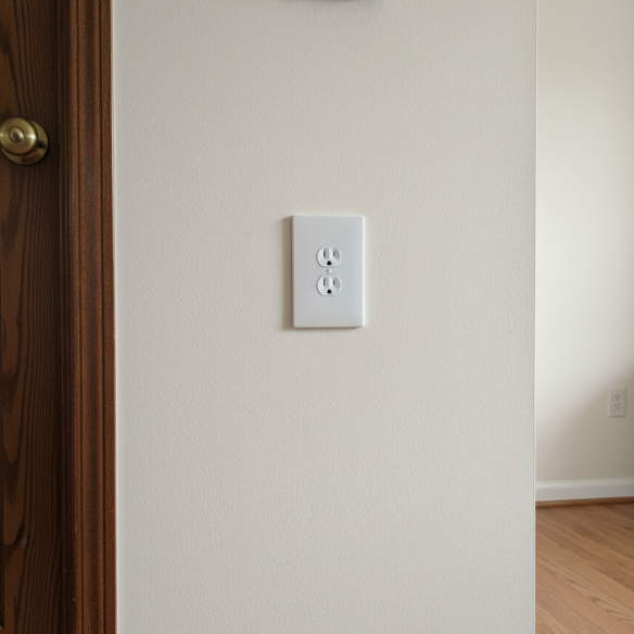 Duplex Electric Outlet Wall Plate, 4x6 inch 5 Oversize Electrical Wall Cover Plate Extra Large Jumbo Duplex Receptacle Outlet 1 Gang