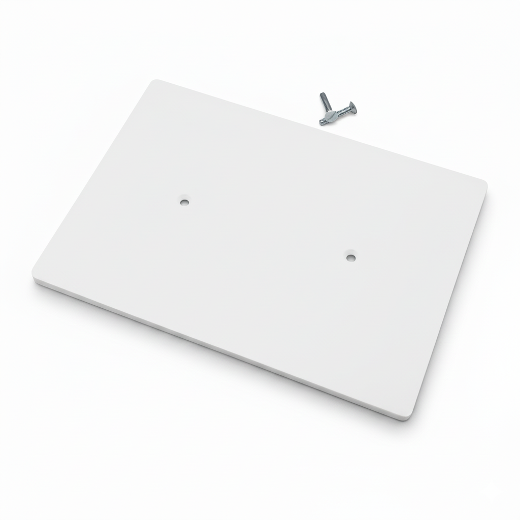 Blank Electric Wall Plate, 5x7 inch 2 Oversize Electrical Wall Cover Plate Extra Large Jumbo Blank 1 Gang