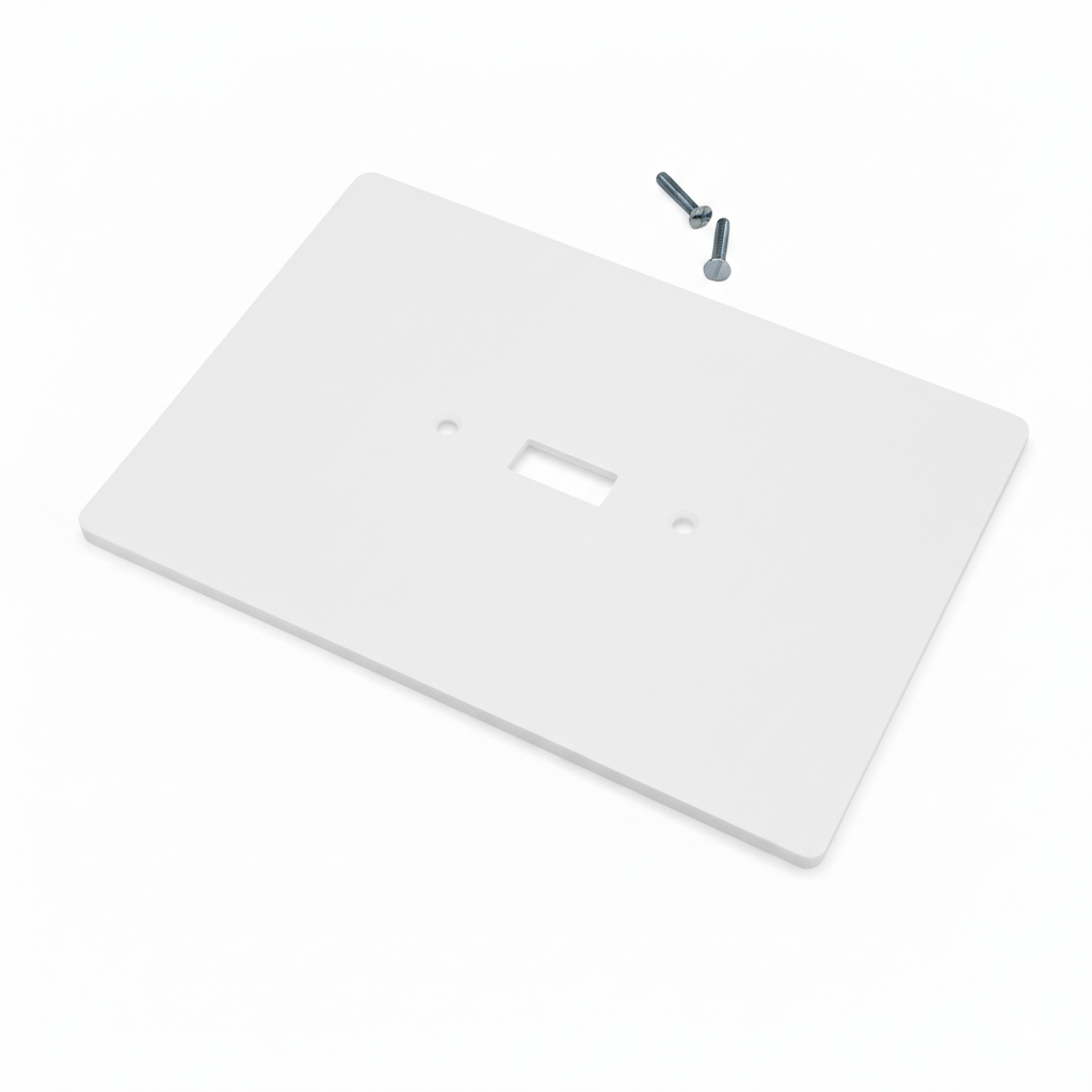 Toggle Light Switch Cover, 5x7 inch 2 Oversize Electrical Wall Cover Plate Extra Large Jumbo Toggle Flip Light Switch 1 Gang
