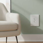 Oversize Electrical Wall Cover Plate Extra Large Jumbo Duplex Receptacle Outlet 1 Gang