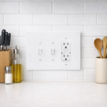 Oversize Combination Electrical Wall Cover Plate Extra Large Jumbo GFCI Receptacle Outlet Rocker Decora Paddle Switch and Toggle Flip Light Switch 3 gang