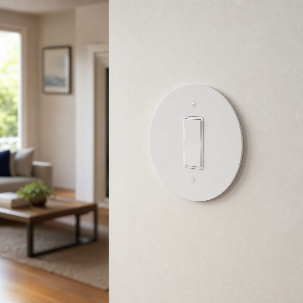 Decora / GFCI Outlet Cover Wall Plate D6" Jumbo White 6 Oversized Electrical Wall Plate