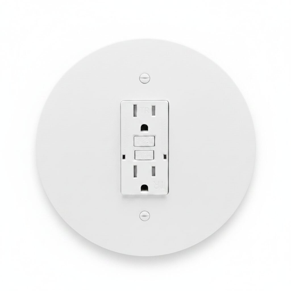 Decora / GFCI Outlet Cover Wall Plate D6" Jumbo White 3 Oversized Electrical Wall Plate