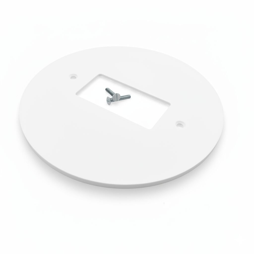 Decora / GFCI Outlet Cover Wall Plate D6" Jumbo White 2 Oversized Electrical Wall Plate