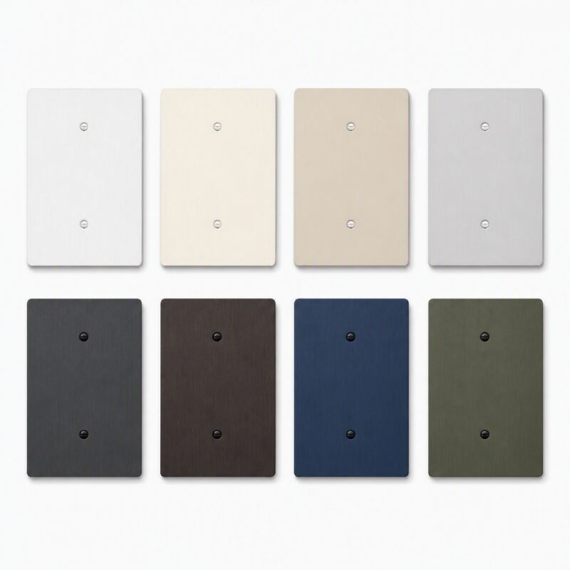 Blank Electric Wall Plate, Paintable, 4x6 inch 4 Paintable Wall Plate
